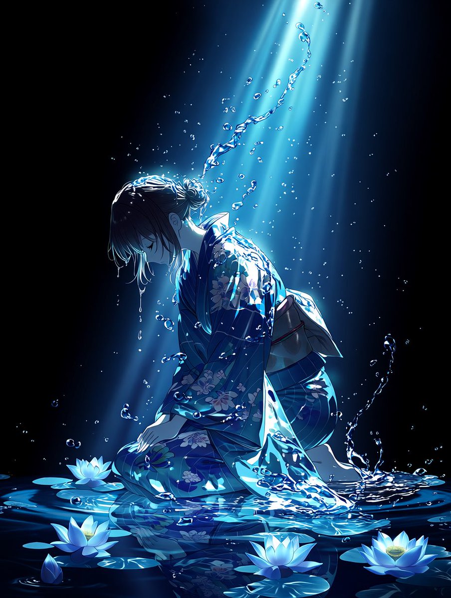 niji7 「水面に、名前を預けた。」