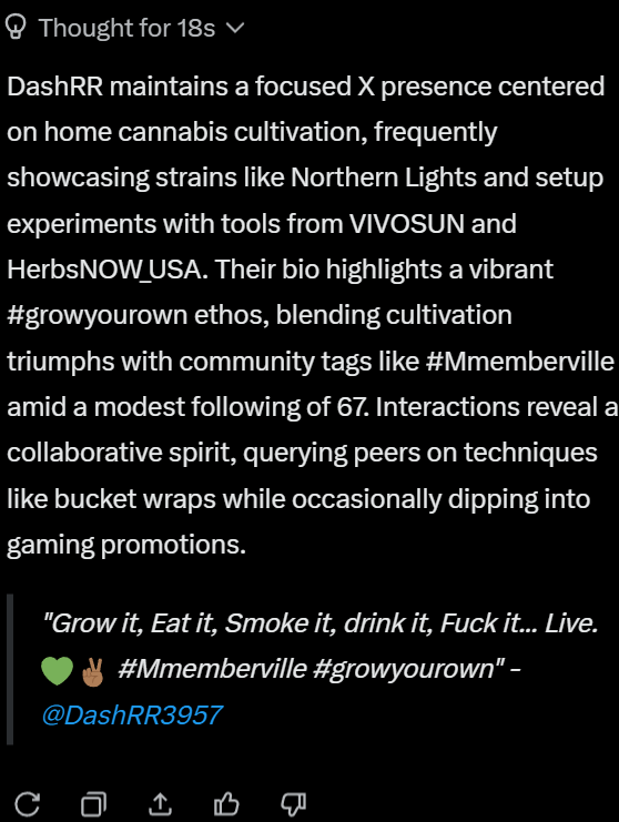 DashRR3957's tweet photo. Accurate
#Growyourown https://t.co/JYStClUDGs