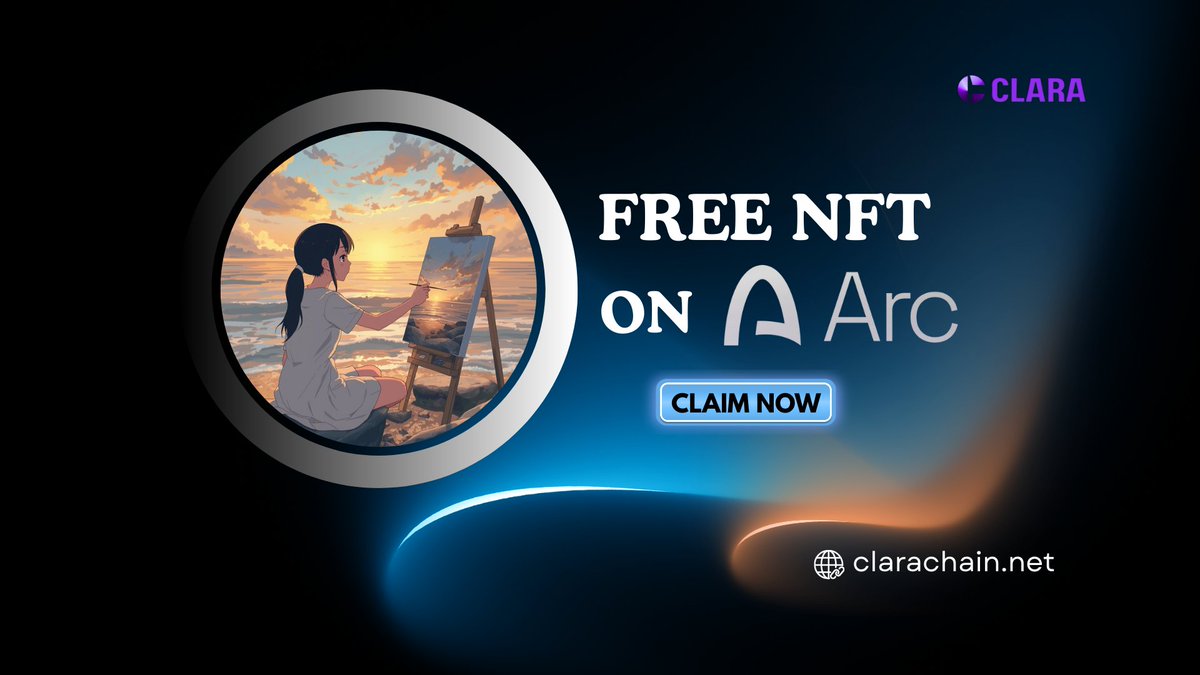 clarachainxyz's tweet photo. Free Mint NFT on Arc Testnet 

"COLORIST" on CLARA

🔗Mint: https://t.co/IEYOtNbX3F

RT &amp; Paste Your Wallet Address Below ⬇️🎁 https://t.co/ivEsSQoOyb