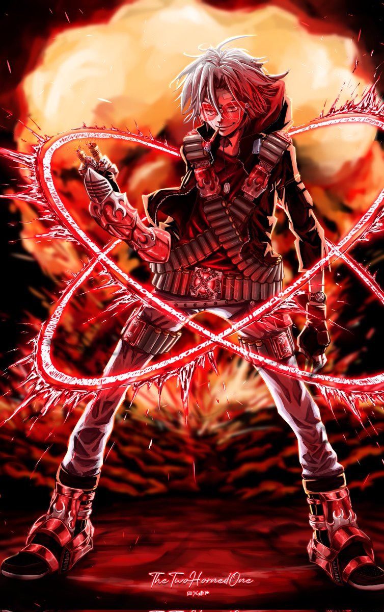 TheTwoHornedOne's tweet image. CAMBIO FORMA; RAGING STORM #KATEKYOHITMANREBORN