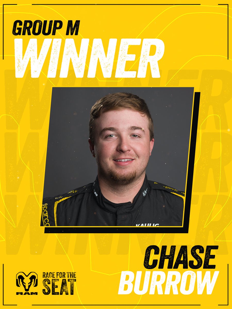 racefortheseat's tweet photo. Challenge results 🛞

[ @RamTrucks #RaceForTheSeat | Episode 6 premiering on YouTube | TOMORROW 2/2 @ 8pm ET/5pm PT ] https://t.co/0v1jdOPLre