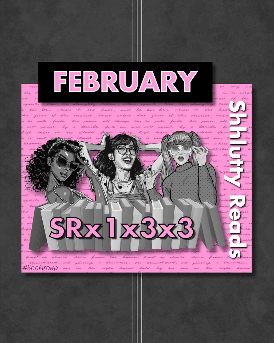 📖🤲 #RomanceReaders
February #SRx1x3x3 monthly group read has launched in #ShhGroup on #Goodreads 👀
Join SRx1x3x3 Shhlutty Read to read 1-3 books
WHERE ROMANCE READERS GO TO READ TOGETHER
🔗bit.ly/FEB26SR

#BuddyReads #BuddyReading #GoodreadsGroup #TBR
