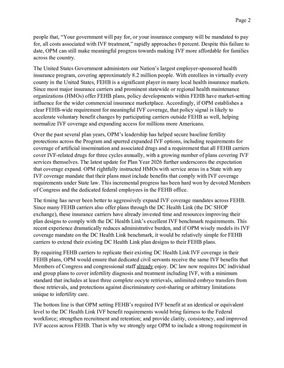 SenDuckworth's tweet image. All we’re asking Trump to do is finally start delivering on his campaign promise for free IVF.

Our federal workers deserve the same level of coverage as Members of Congress.

This should be a no-brainer.