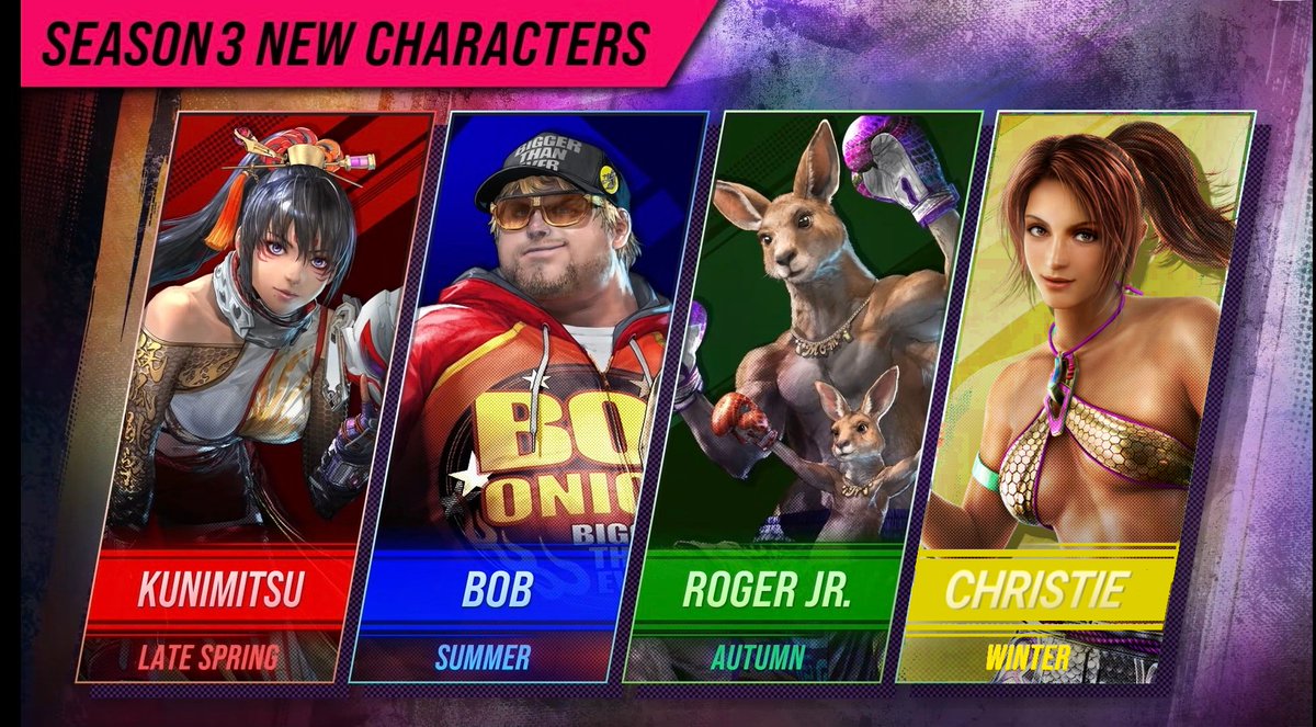 / / 

TEKKEN 8 - SEASON 3
NEW CHARACTERS!!! 👀