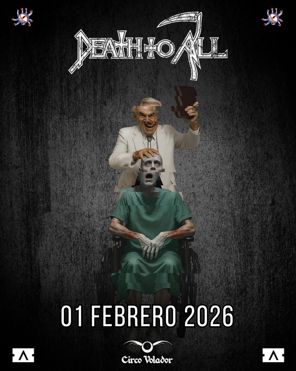 BBeat105's tweet photo. Estos son los shows que hay para hoy, 1ro de febrero:  

- En el #ZombieDiner, #ICEWAR, @thunderslave, #Härdrocker, #OneOfUs, #KillRider y #Calaca. #UnholyProdsMx 

- En el @circovolador, @deathtoallmusic. @EyescreamProd 

#StayBlast 
#BlastBeat105 https://t.co/3r2GQlcWNN