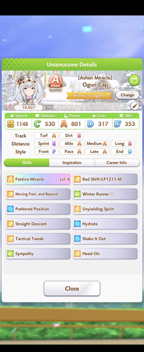 Won the unity cup and ura finale first try !!!