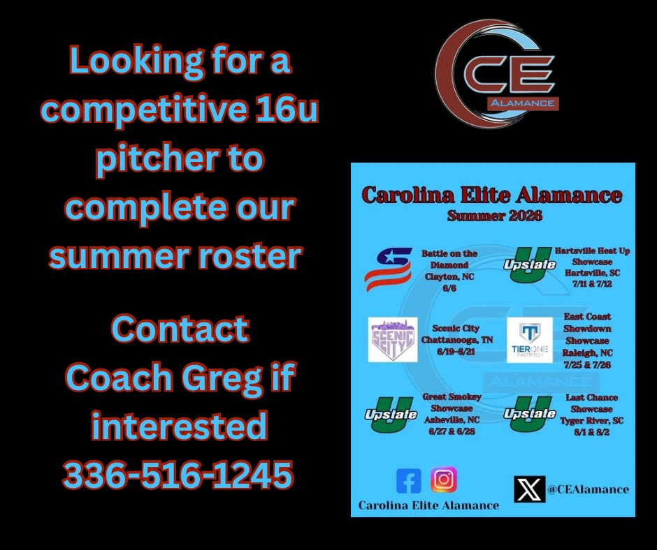 Carolina Elite Alamance tweet media