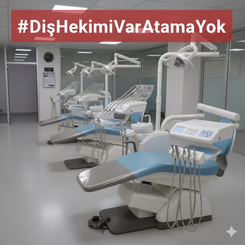 Sağlıkta tasarruf olmaz.
İstihdam şart .
#DişHekimiVarAtamaYok