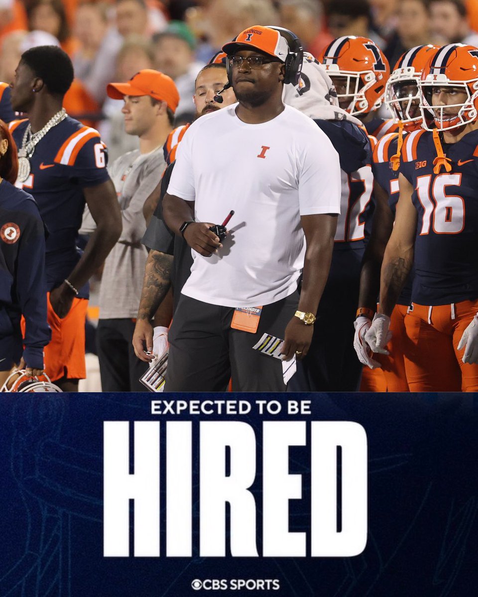 mzenitz's tweet image. Notre Dame is expected to hire Illinois defensive coordinator Aaron Henry as a co-defensive coordinator and defensive backs coach, sources tell @CBSSports.

Has been a key figure in Illinois posting 19 wins the last two seasons, the winningest two-year run in school history.