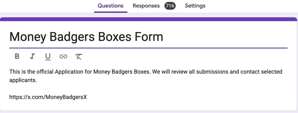 so many collab requests, so few badger boxes