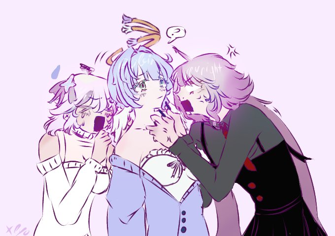 Xyl0ph0ne7th's tweet photo. #marchbin #Evernight #March7th #Marchcest #evermarch #March7th #Robin #hsr #HonkaiStarRail
Poor Robin is stuck between evermarch ๐ญ https://t.co/1SBkSsyO58