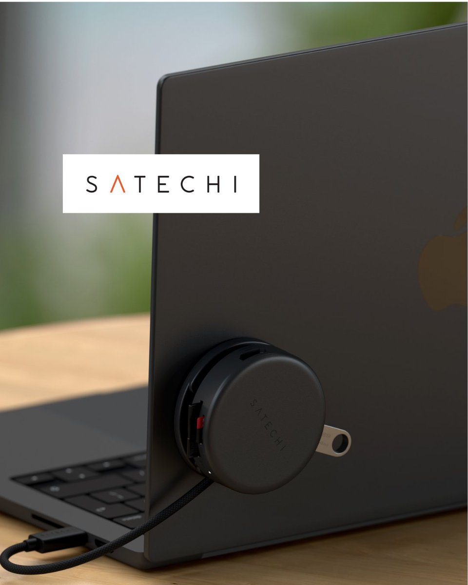 satechi_jp's tweet image. どこでも即ワーク環境。
SATECHI OntheGo™ 7-in-1 磁気USB-Cハブは
 デジタルノマド＆リモートワーカーに最適。
4K HDMI／有線LAN／100W充電
コンパクトで、持ち運び超スマート。

今だけ10%OFFでご購入できるチャンス
amazon.co.jp/dp/B0FWR19DW7

#Satechi #デジタルノマド #リモートワーク #USBハブ