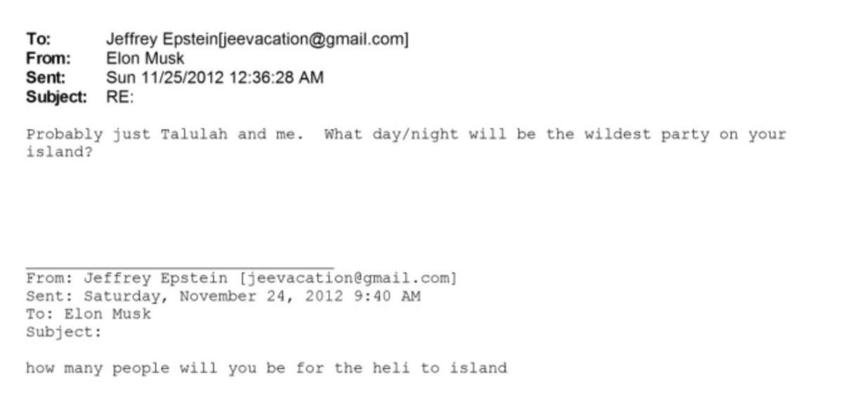 AlanBarrosoA's tweet image. Elon Musk está desesperado. Tras aparecer en los papeles de Epstein dice que “si de verdad hubiese querido ser un ped*rasta lo podría haber hecho sin la ayuda de Epstein”. Pero en los mails literalmente le suplica ser invitado y pregunta “cuál será la fiesta más salvaje”.