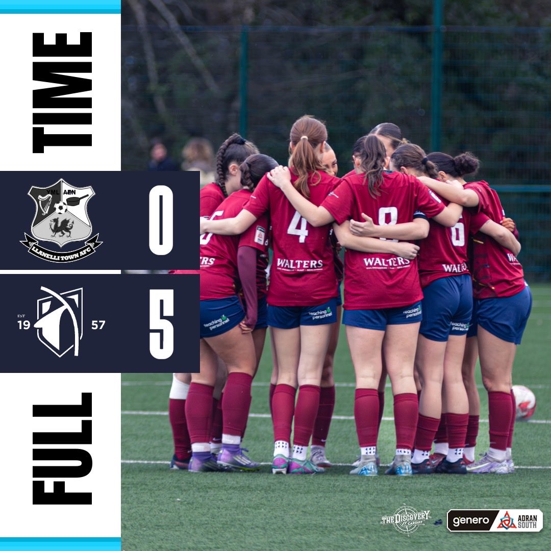 CardiffMetWFC's tweet photo. Big result on the road with another 2️⃣ goal display from Esme Kilburn-Thompson, along with other goals from Emily Bayliss, Summer Kilby and Anna Houghton 😮‍💨⚽️ 

#OneCardiffMet #MaroonandGold https://t.co/XDhStOCeKs