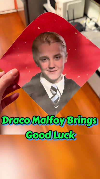 Today I learned

his chinese name is 马尔福

😭😭😭😭😭😭 I need to print some of these too for CNY