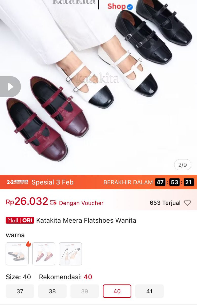 ruangdiskon's tweet photo. Flatshoes apaan nih 20rban😂 

https://t.co/f8rNc05I2C https://t.co/1tYZlzU0UF
