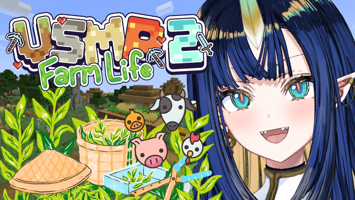 Farm Life Opening Day!! 

🙌youtube.com/watch?v=pTcqqv…
🙌twitch.tv/aowuwu_v4m