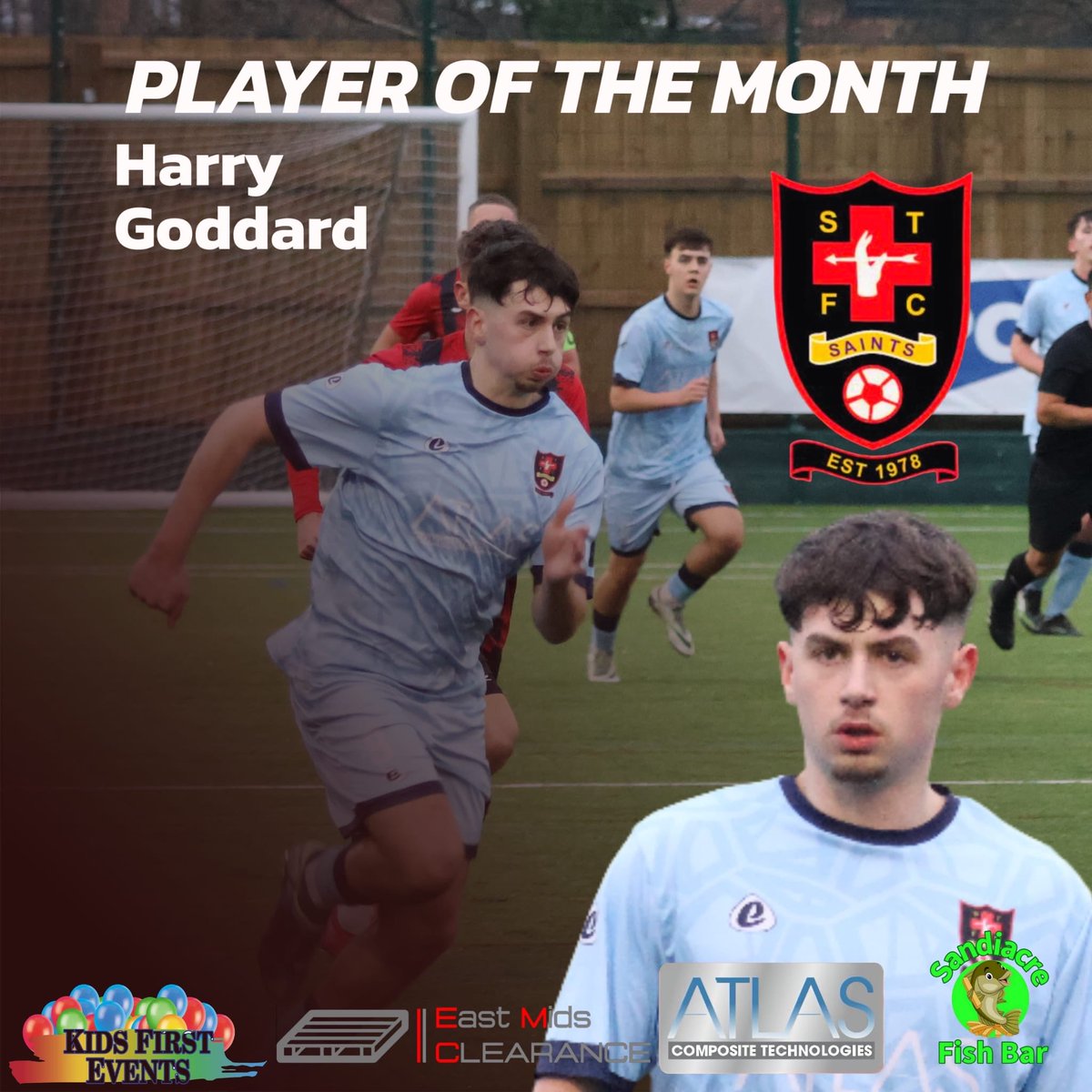 𝐏𝐥𝐚𝐲𝐞𝐫 𝐨𝐟 𝐭𝐡𝐞 𝐌𝐨𝐧𝐭𝐡 🤩

Your January POTM goes to 
Harry Goddard! 🥇

Baz has made an instant impact since joining late in December! 🔥

Willo ‘I’m not surprised that Baz has hit the ground running, he’s been a superb vocal point for us!’ 

#upthesaints