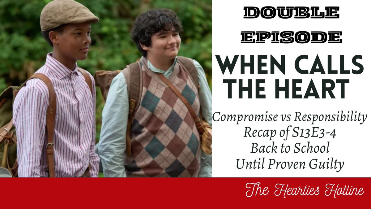 DOUBLE EPISODE 
The boys of Hope Valley are 💎 
The parents are adjusting 
The couples are 🔥
And even a beautiful biblical reference. Come listen! #Hearties #POstables 

youtube.com/watch?v=d_m0fB…