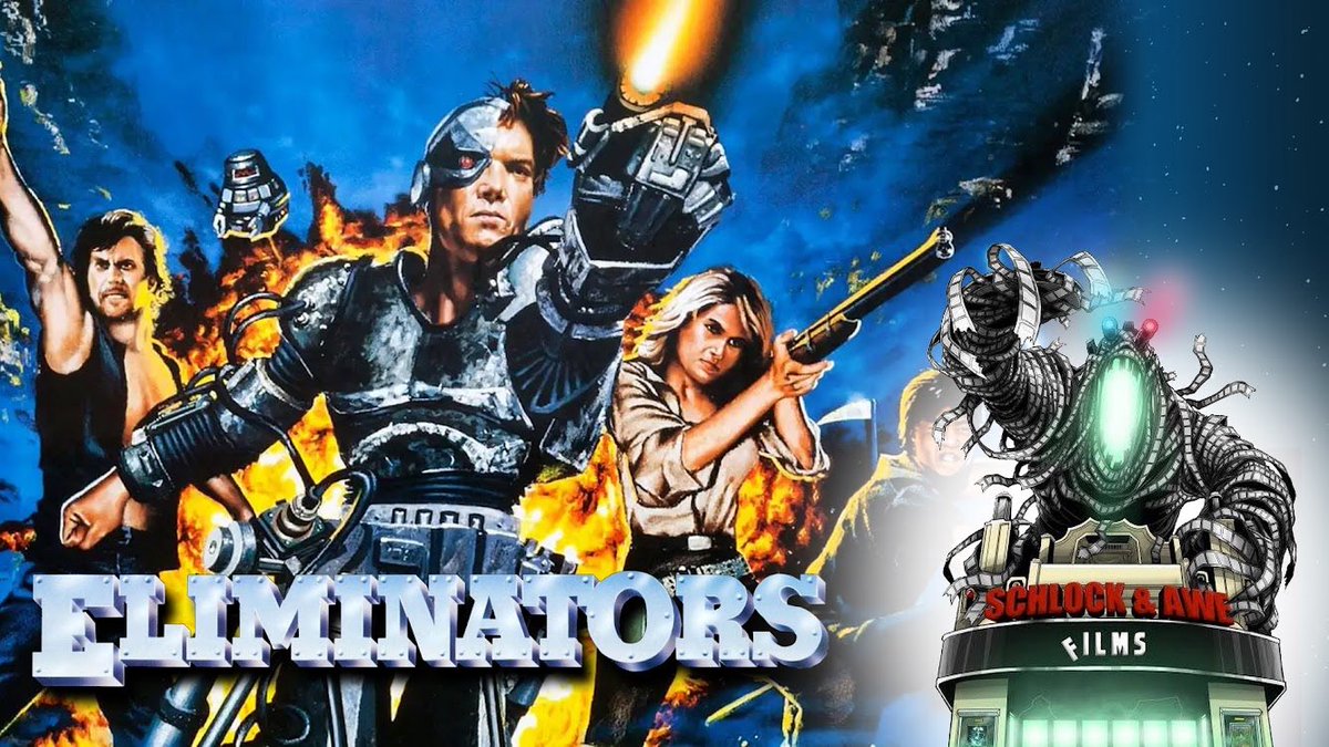 I’ve seen many people talking about ELIMINATORS, so here is the review I made for the movie for Schlock and Awe <a href="/SchlockAweFilms/">schlock awe</a> <a href="/stillnewtwallen/">Newt Wallen</a> 
A great fun movie!!
youtu.be/-SQPsw0cOGE

#eliminators #80s #actionmovie #terminatorstyle #schlockandawe