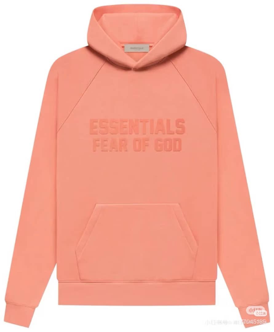 pcgemstore's tweet image. Coral hoodie Essentials FOG Xs -XL available now