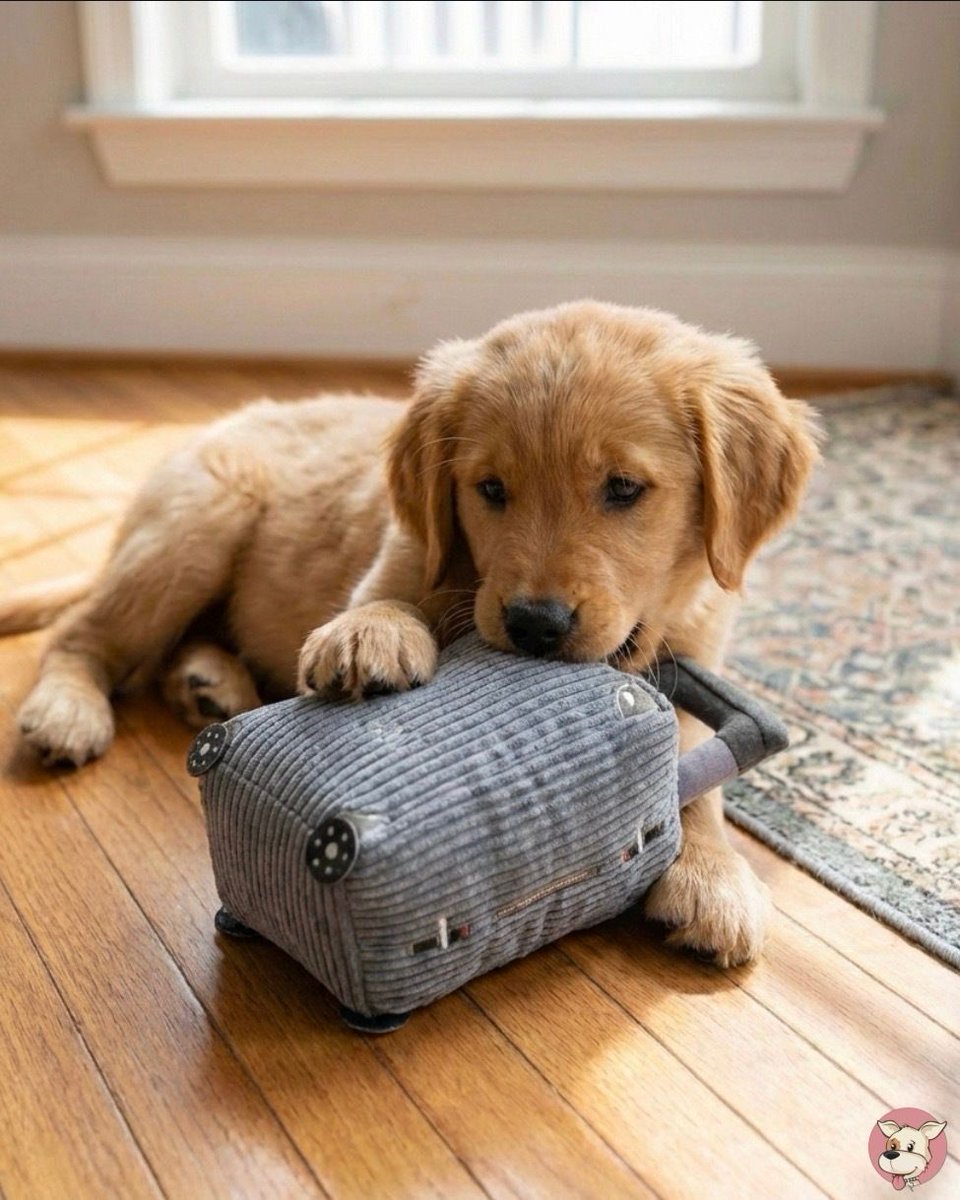 The Rimopaw Plush Suitcase Toy is made for jet-setting pups—soft corduroy, luxe embroidery, and a hidden squeaker for playtime fun. Durable, photo-ready, and perfect for pups who deserve a little extra luxury ✨

Shop Now:
💻poshpuppyboutique.com

#PoshPuppyBoutique #Doglover