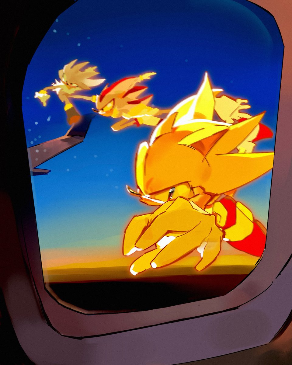 #SonicTheHedgehog 
#ShadowTheHedeghog 
#SilverTheHedgehog 

THEY  DO  EXIST