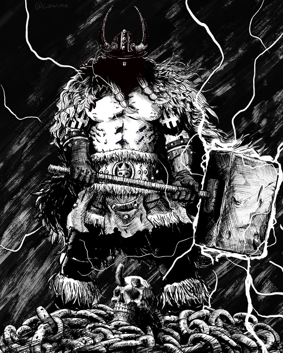 Corarima1's tweet image. LOKI, THE ACCURSED PRINCE
#ONEPIECE