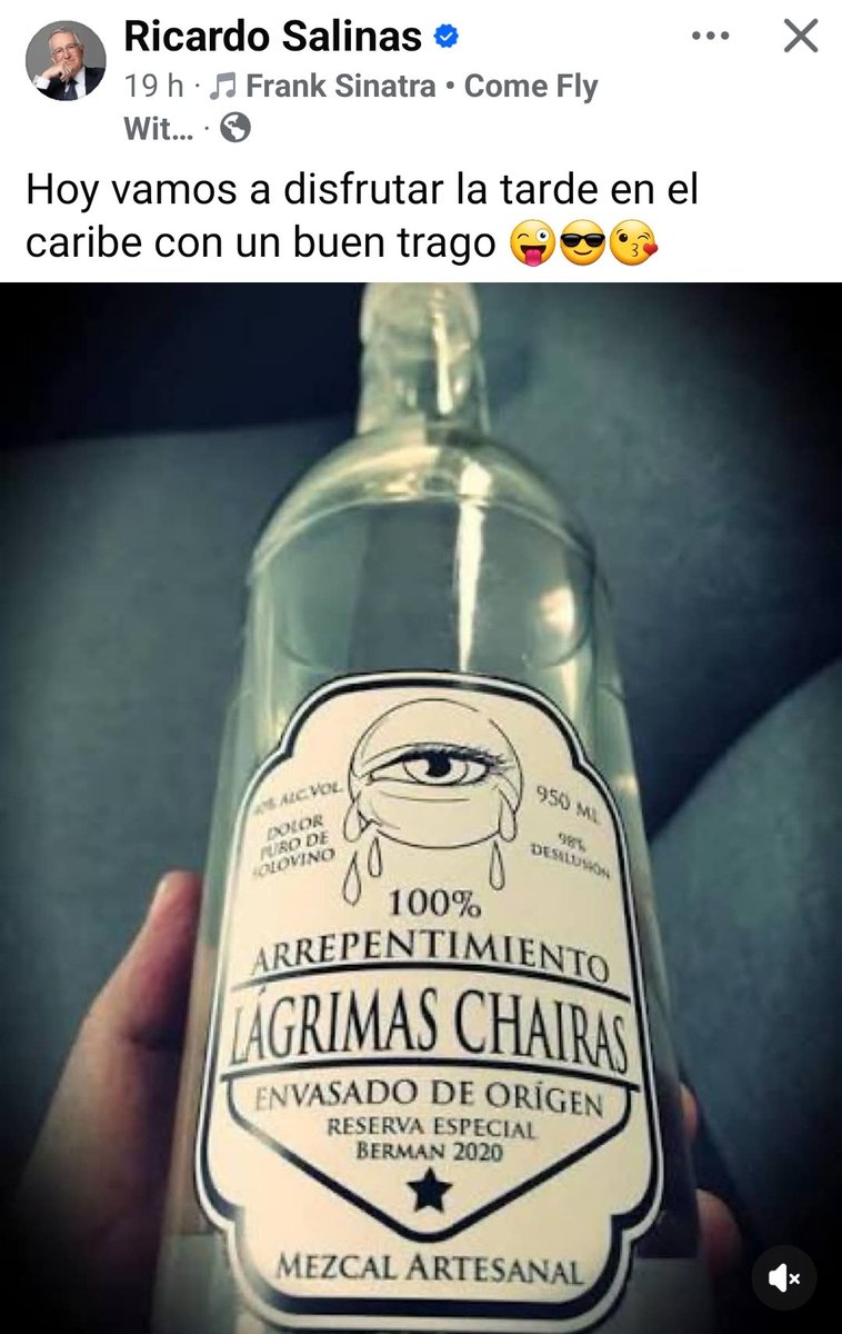 MoniqueLaBachs's tweet photo. 👉#RicardoSalinas debería Embotellar sus lagrímas y venderselas a los fifís pobres que aún le creen porque aparte de deber 22 mil millones que pagará en 18 pagos chiquitos al #SATMX ahi le van más pasos para su azotea, triste su derrota y caída!
EMBARRADO EN EL CASO #EPSTEIN 🤣 https://t.co/8AgyODvwhf