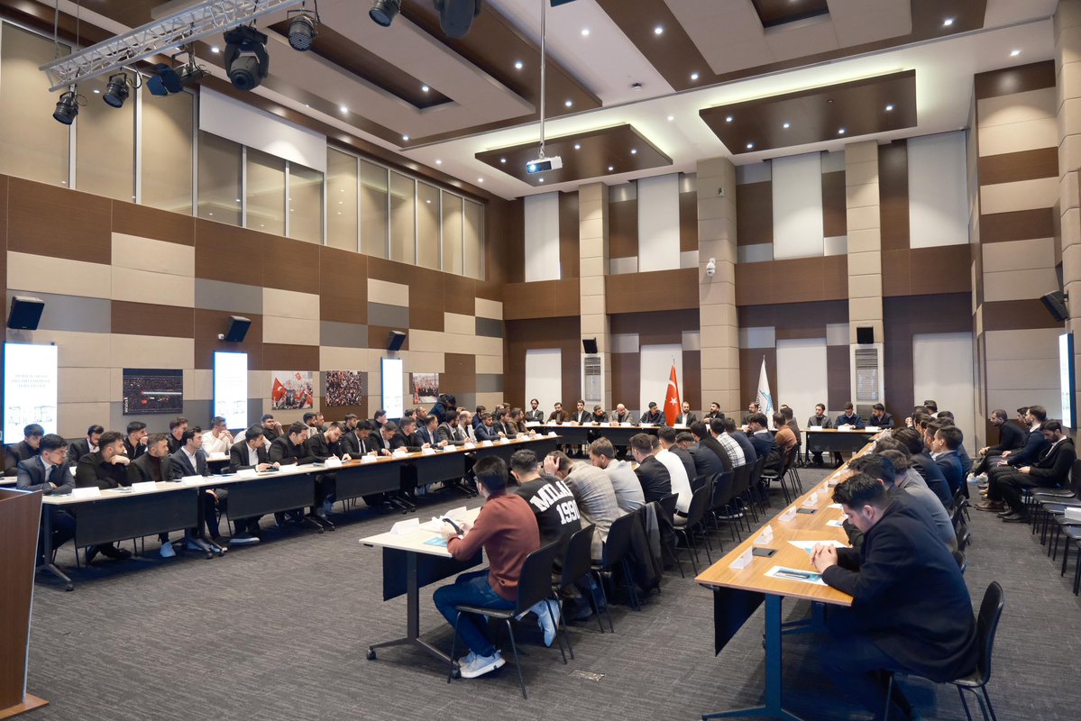 📍TÜGVA Genel Merkez

Heyecan tazelendi, hedefler netleşti.
81 il üniversite koordinatörümüzle kampüsler için hazırız. ⚡️