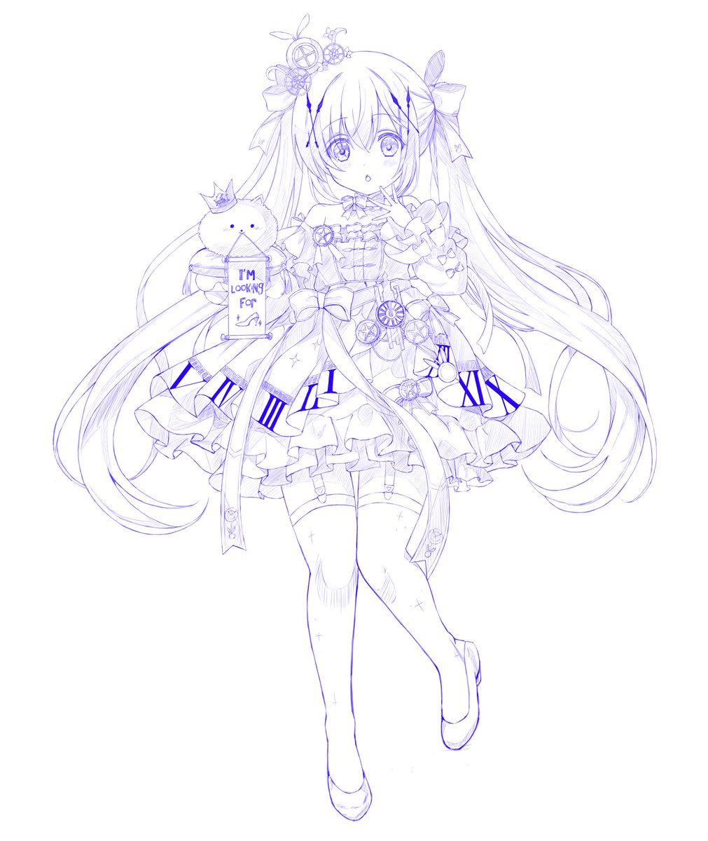 こないだのおとぎ話テーマのアトレコラボので模写してみた