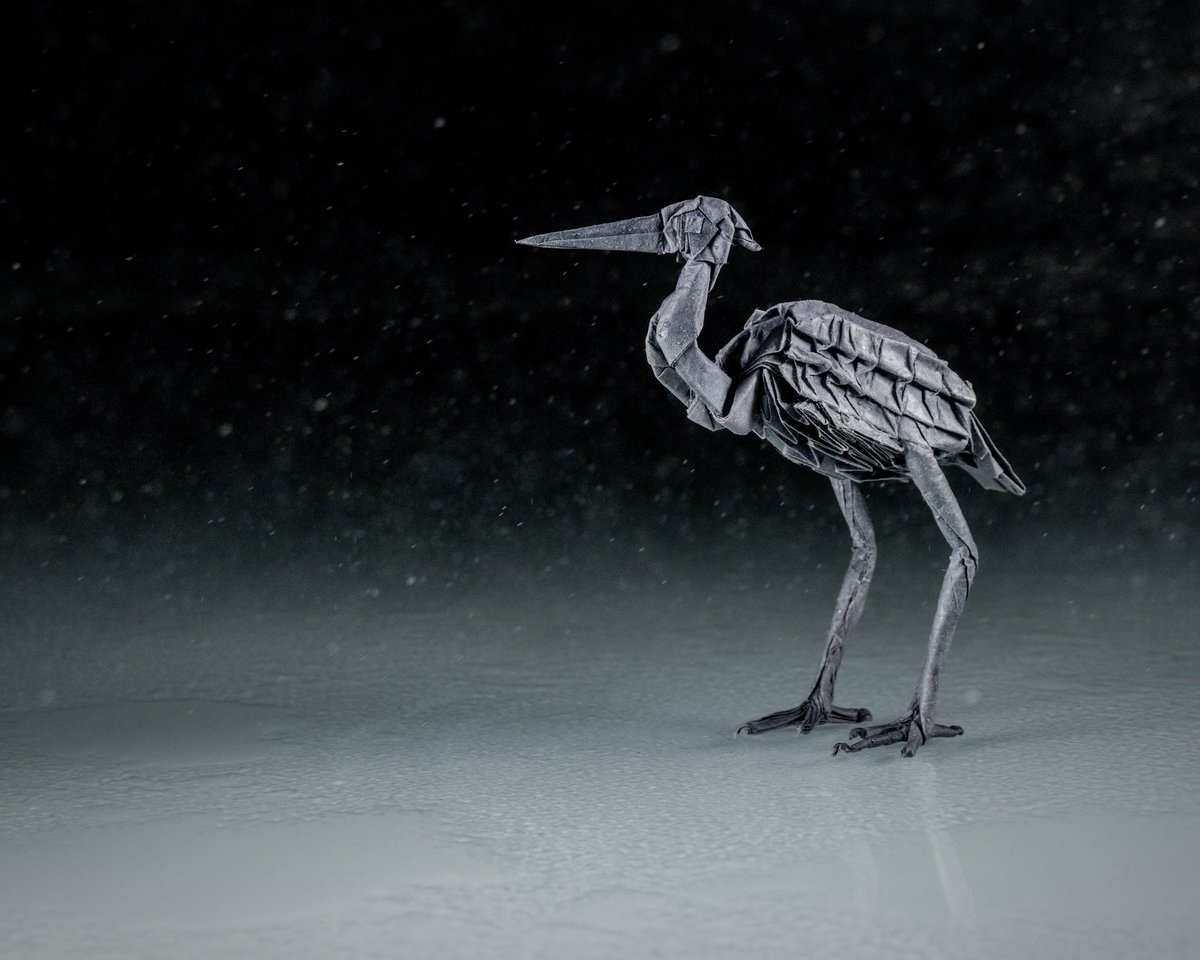 heron 

Designed and folded by me.