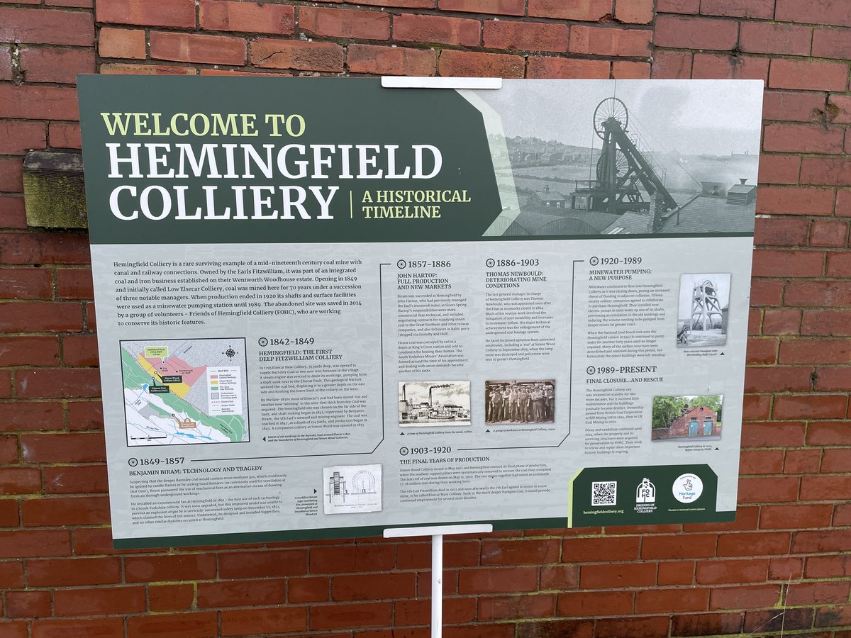 Hemingfield Colliery Visited Hemingfield Colliery in South Yorkshire yesterday. A listed ...