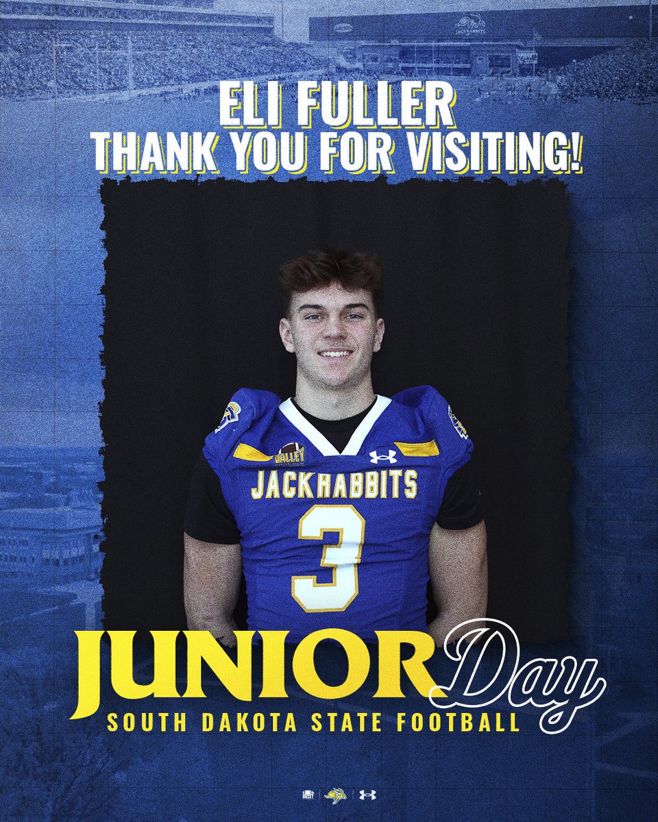 Thank you <a href="/ldbengtson/">Luke Bengtson</a> and <a href="/GoJacksFB/">SDSU Football</a> for a great visit! Can’t wait to stay in touch and learn more about Jack Rabbit Football!#GoJacks 🐇