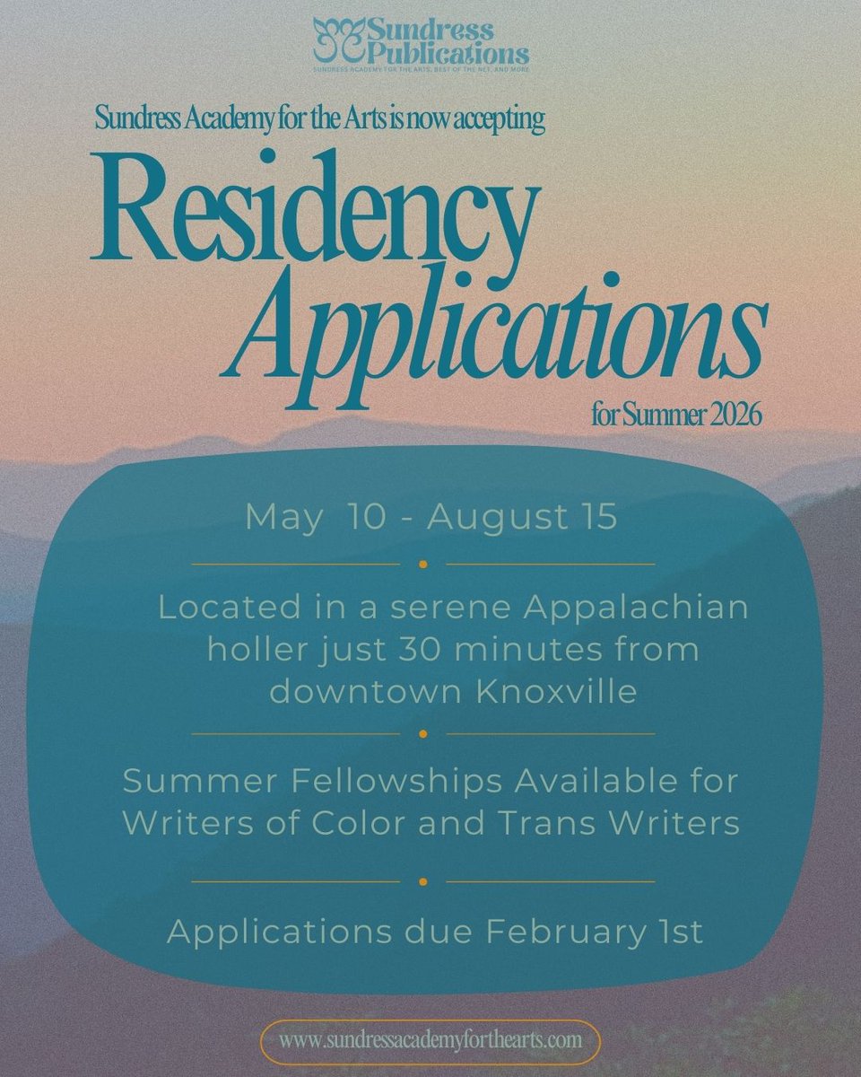 SundressPublications tweet media