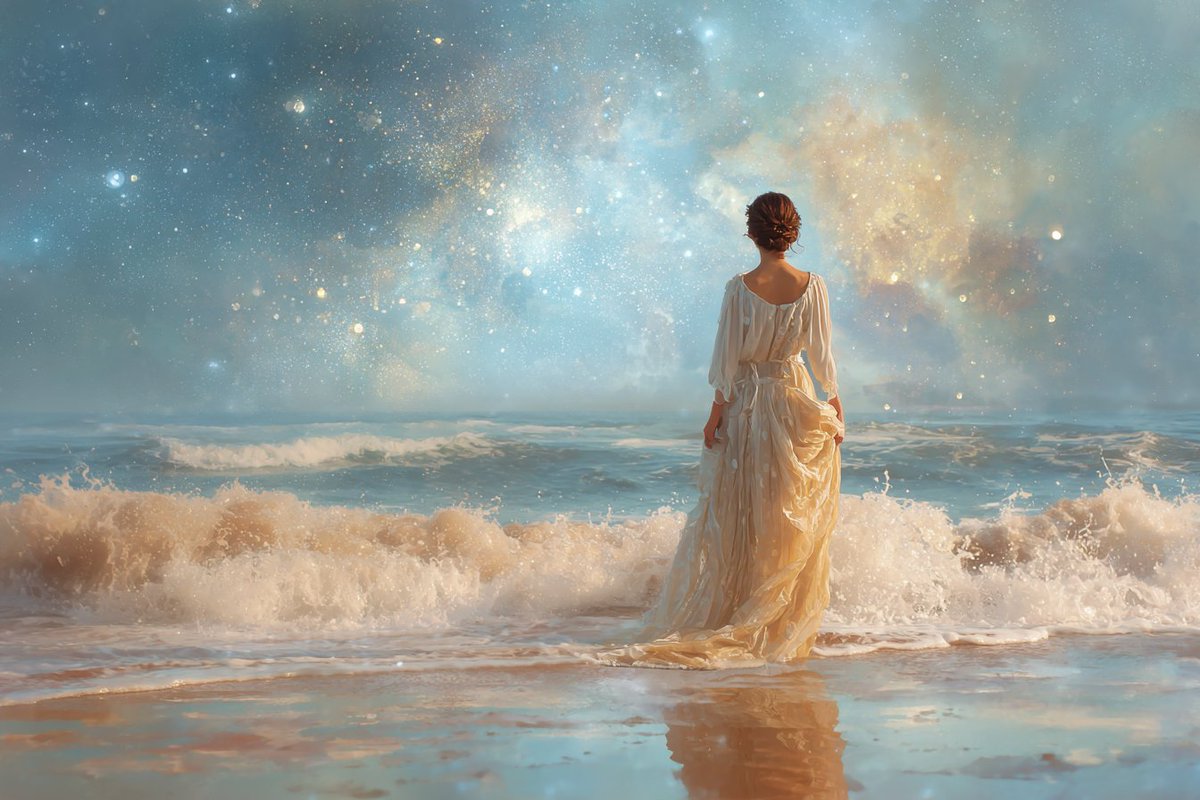 LudovicCreator's tweet image. 🎨 CELESTIAL OCEAN ODYSSEY 🎨

Base prompt :

[SUBJECT] embarking on a Celestial Ocean Odyssey, where the sea merges with the sky and celestial bodies reflect upon the waves. Use ethereal shades of [COLOR1] and [COLOR2] to enhance the otherworldly seascape

Check ALTS