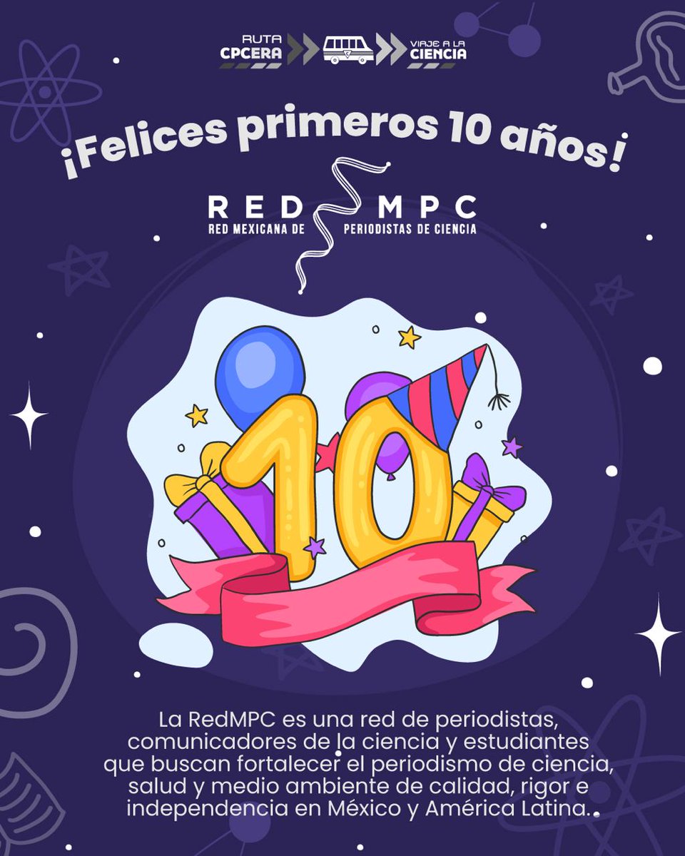 RutaCPCera, viaje a la ciencia tweet media