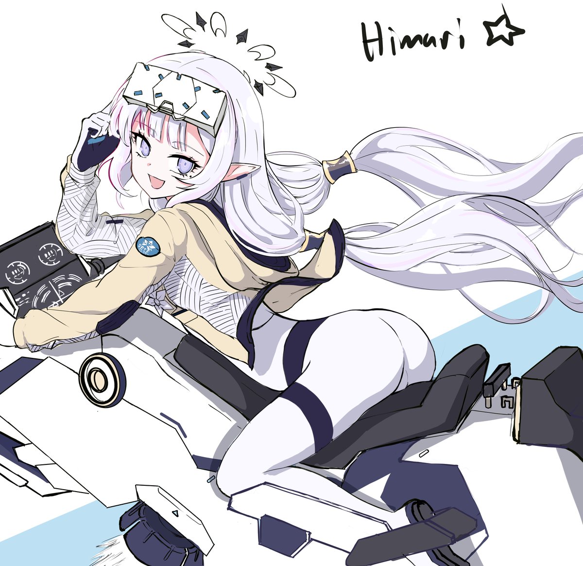 SNyaana's tweet photo. Himari art finished 
#BlueArchive https://t.co/epE4TvWpTM