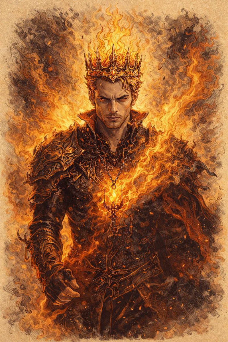 astralwriters's tweet image. Finally, the art for my character is out! 😍 I waited months to see this style come to life exactly as I imagined. It's so rewarding to see my world taking shape like this. I hope you enjoy it as much as I do! 🔥👑

#FantasyArt #CharacterArt #BookCharacter #AuthorLife #Writers