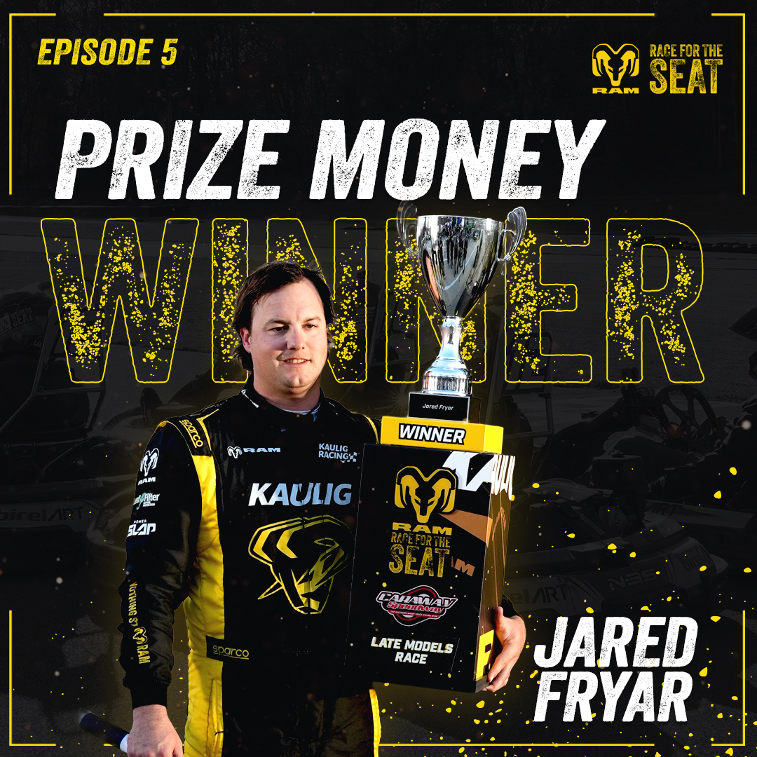 racefortheseat's tweet photo. Jared Fryar is on the board 😎

[ @RamTrucks #RaceForTheSeat | Episode 6 premiering on YouTube | TOMORROW 2/2 @ 8pm ET/5pm PT ] https://t.co/utvhTXqA46