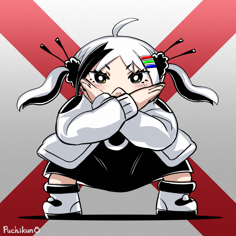「おはモノチ 「ブブー!不正解だっち!」 #MonochiProject」|ぷちくん/puchikun（絵師）のイラスト