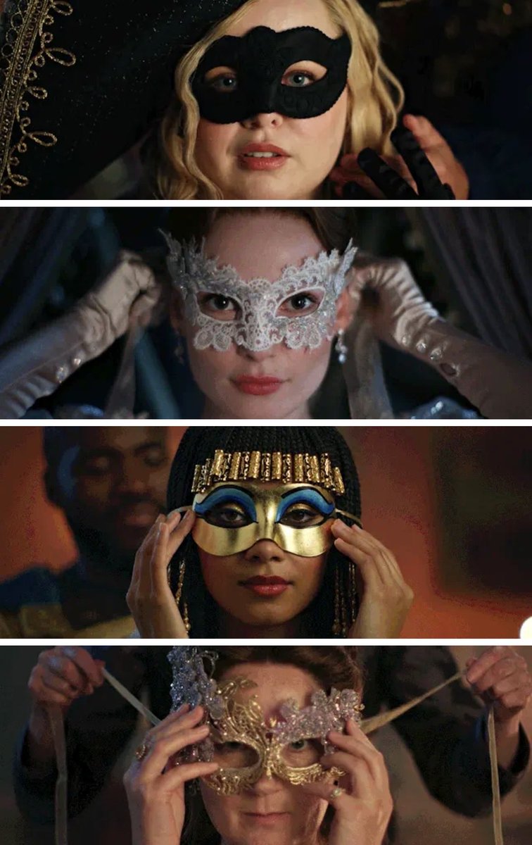 ffrancescas's tweet photo. Something that’s stood out to me is how every character aside from Francesca had another character help put their mask on for them.. John I fear you are toast https://t.co/x1ciY0o2De