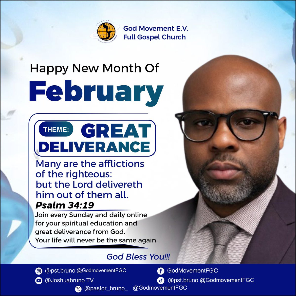 pastor_bruno_'s tweet photo. Happy New Month 🙏🏻 https://t.co/gyh0Stm2LW