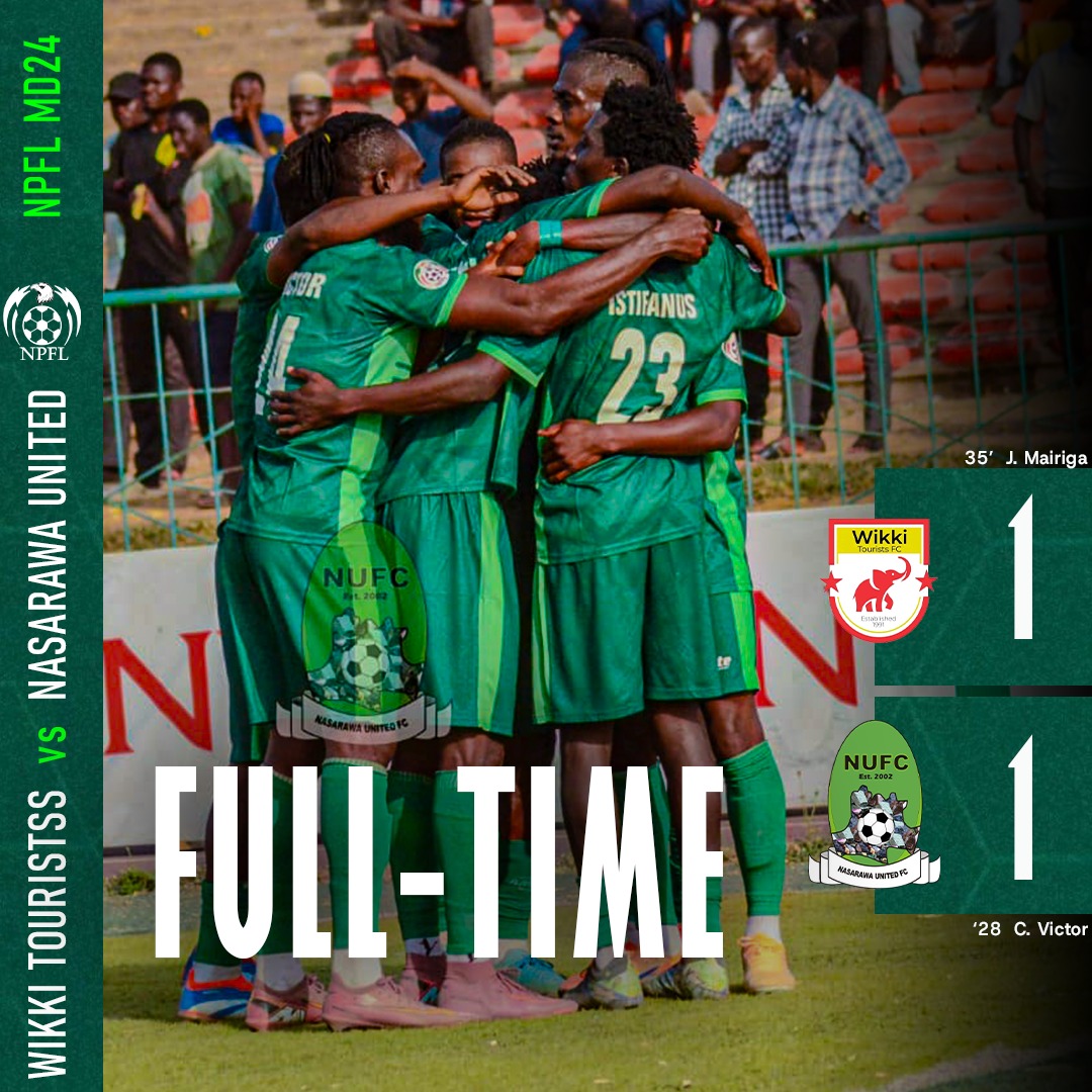 Another point on the road for your Miners.

#WikNas #Npfl26 #WeAreTheSolidMiners