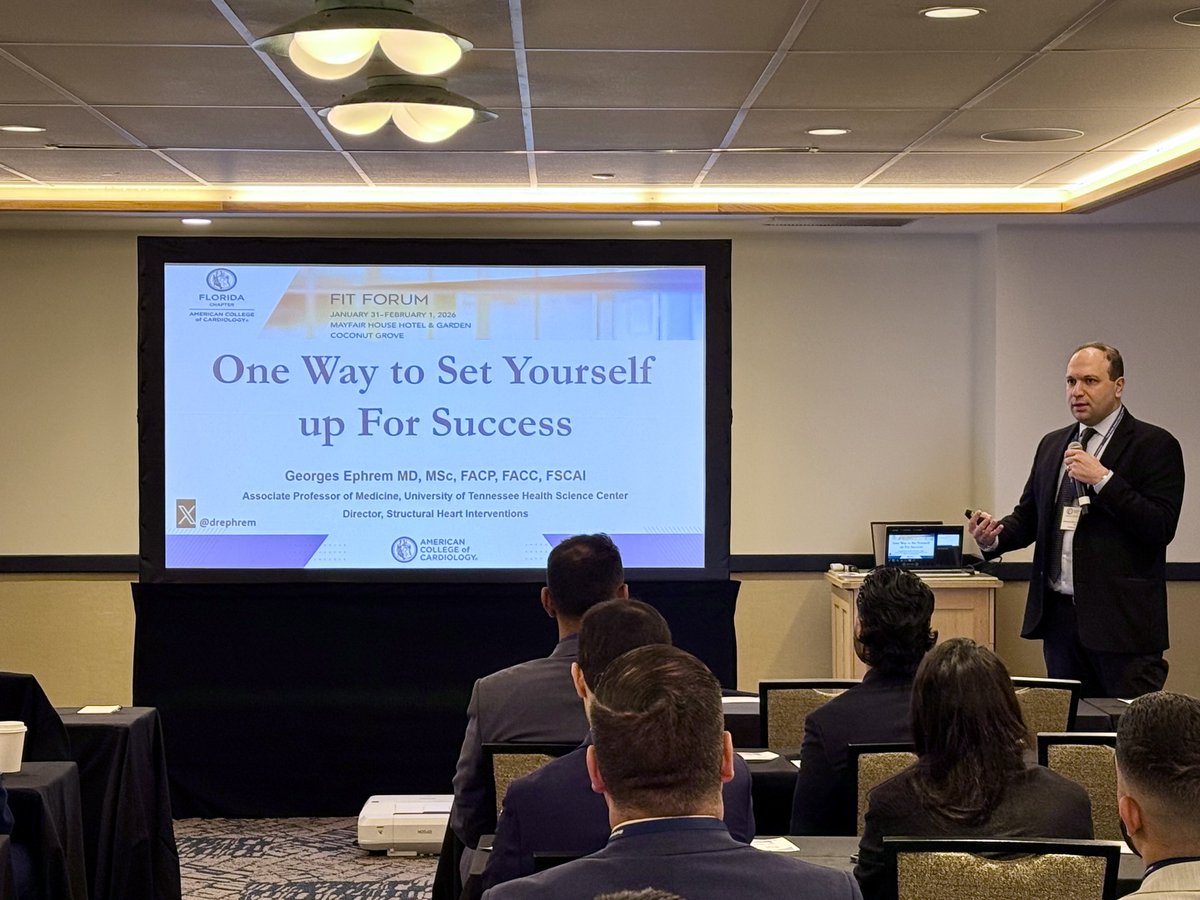 drephrem's tweet photo. Honored to have been invited by the #FCACC to participate in their #FIT forum! Outstanding group of talented young trainees and very meaningful conversations! The future of cardiology is bright! @CardioNerds https://t.co/ZAY9qwF6fO