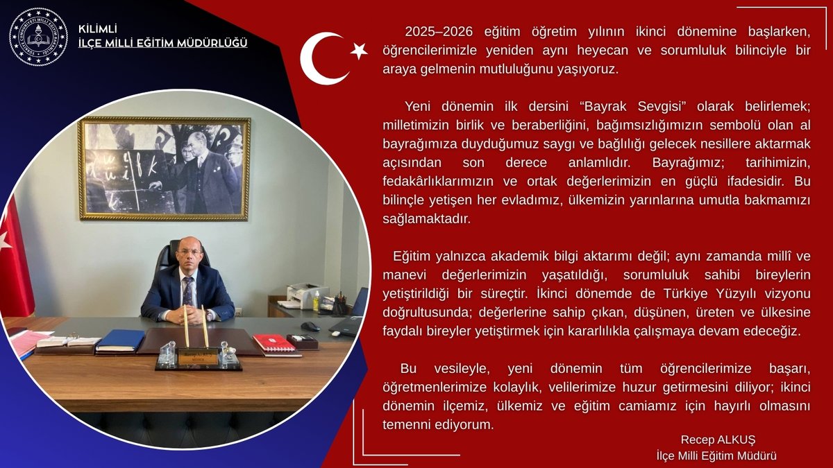 #İstiklalBayraklaİstikbalMaarifle #YüreğimizBayrakGeleceğimizVatan #AyYıldızGöklerdeBirlikKalplerde #BayraklaBaşlayanOkulBirlikleBüyüyenGelecek #Zonguldak
<a href="/tcmeb/">Millî Eğitim Bakanlığı</a>
<a href="/Yusuf__Tekin/">Yusuf Tekin</a> 
<a href="/uygarkeskin/">uygarkeskin</a> 
<a href="/R_Alkus/">Recep ALKUŞ</a>