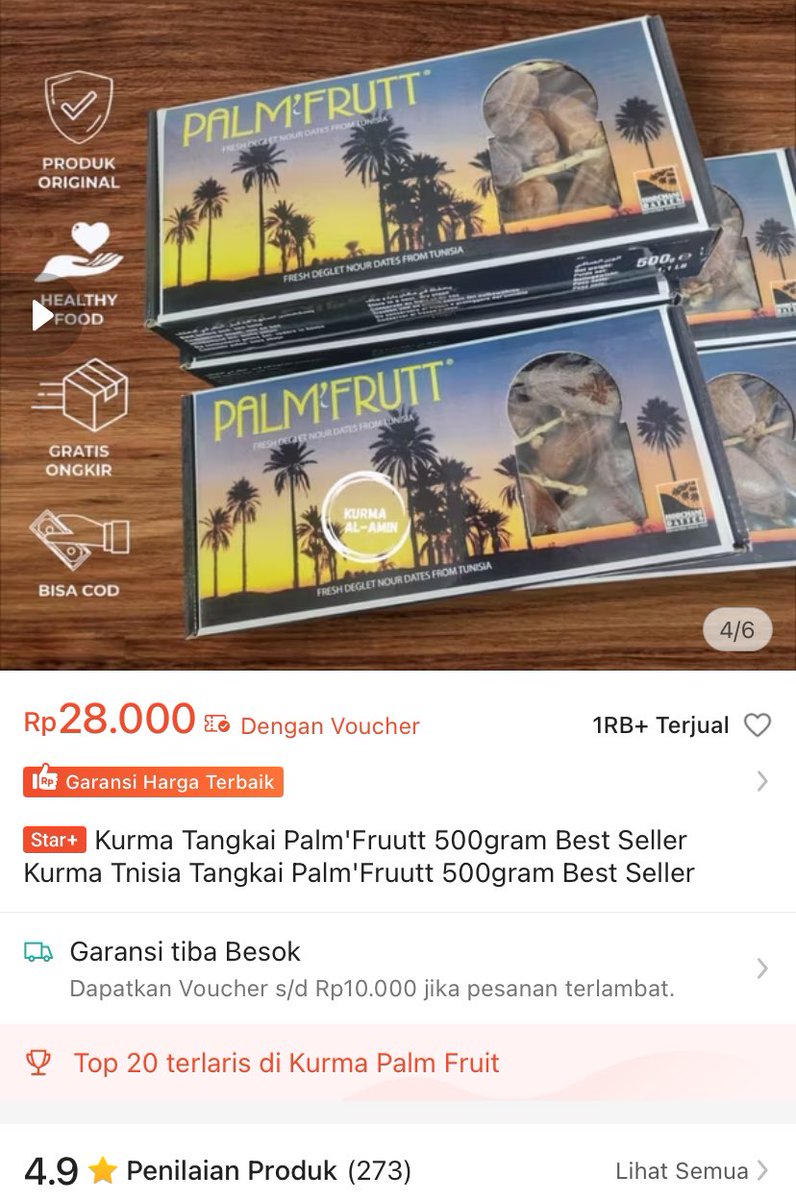 ruangdiskon's tweet photo. Stock kurma yuuu buat puasa guys

https://t.co/hy0KnihsVX https://t.co/yOHMDdbroN