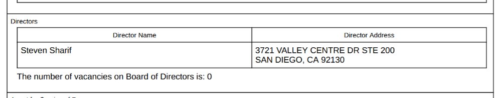 Onepeg's tweet image. Hey Steve-o.  I got questions big dog.
December 30, 2025, you filed incorporating documents with the state of california.

Here's your board of directors: