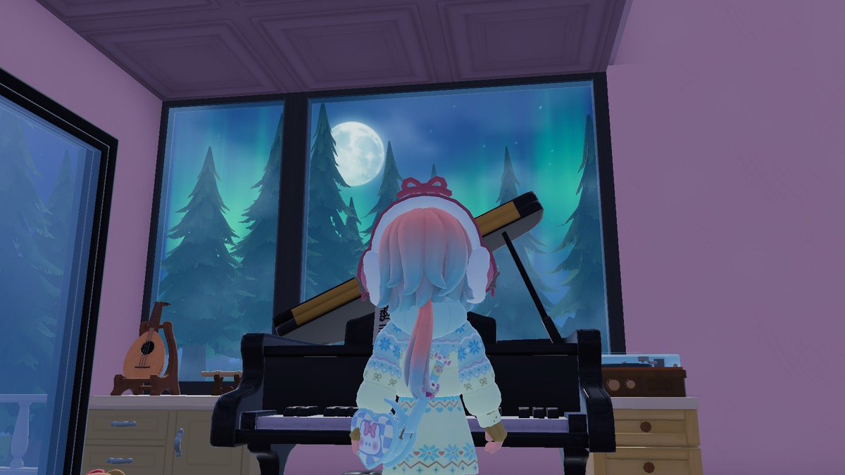 Aurora malem ini ✨
Pas banget dapet tempat deket onsen, jadi bisa liat dari rumah
#heratopia