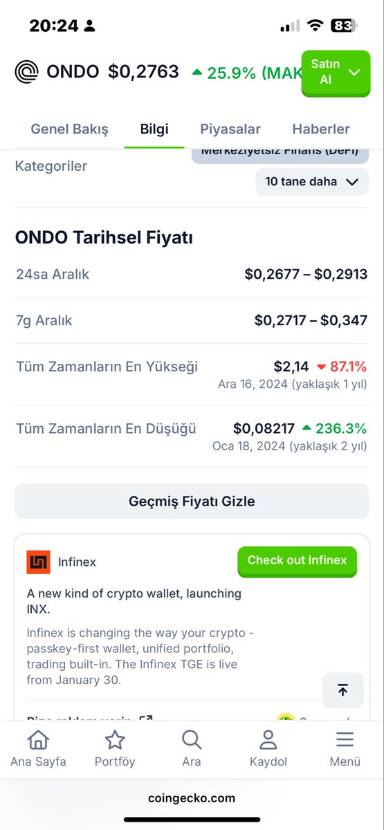 maylas07712600's tweet photo. @tyfncyhn @UgurTash tao gibi ondo gibi rdnt gibi binas öncesi yükselmiş coinlere girmiyorum  her lisetelenen coin ilk defa binancede listelenmiyor https://t.co/g2TnS7pcxT